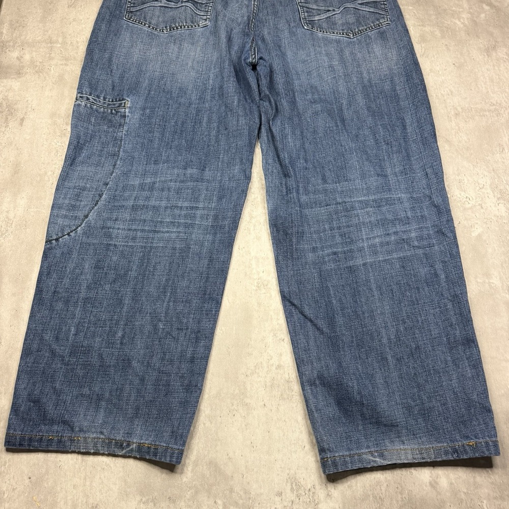 Vintage Marithe Francois Girbaud Mens Jeans 38x30 Blue Denim Baggy 90s Y2K - Picture 11 of 11